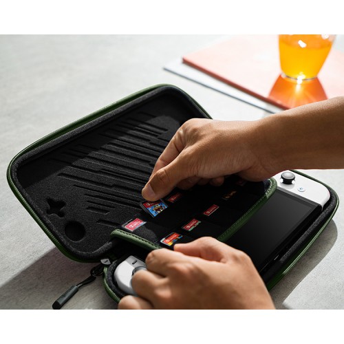 Tomtoc Gaming для Nintendo Switch & OLED чехол FancyCase-G05 NS Slim Case Forest Green