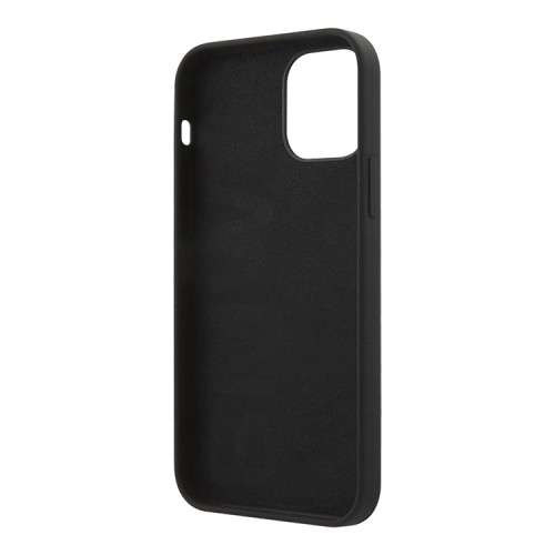 Чехол BMW Signature Liquid Silicone Laser logo для iPhone 12 Pro Max, черный