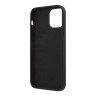 Чехол BMW Signature Liquid Silicone Laser logo для iPhone 12 Pro Max, черный