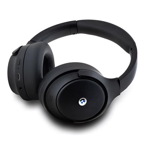 BMW наушники беспроводные накладные Bluetooth HP Signature ANC/ENC with Metal Logo Black