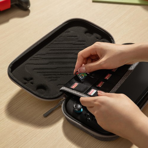 Tomtoc Gaming для Nintendo Switch 2 чехол FancyCase-G05 Slim Case Gray