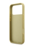 Guess для iPhone 17 Pro чехол Fixed Glitters 4G Big metal logo Hard Gold