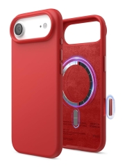Elago для iPhone Air чехол Magnetic Silicone Red (MagSafe)