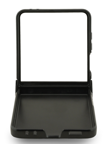 Guess для Galaxy Z Flip7 чехол PU 4G Big metal logo Hard Brown