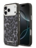 Karl Lagerfeld для iPhone 17 Pro Max чехол IML Leopard Metal camera Hard Black (MagSafe)