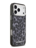 Karl Lagerfeld для iPhone 17 Pro Max чехол IML Leopard Metal camera Hard Black (MagSafe)
