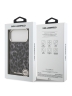 Karl Lagerfeld для iPhone 17 Pro Max чехол IML Leopard Metal camera Hard Black (MagSafe)