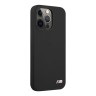 Чехол BMW M-Collection Liquid Silicone для iPhone 13 Pro, черный