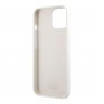 Чехол Lagerfeld Liquid silicone Karl & Choupette Hard для iPhone 13, белый