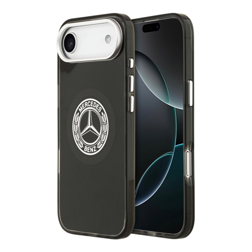 Mercedes для iPhone Air чехол IML Double Layer Vintage Logo Metal Cam Hard Black (MagSafe)