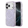 Karl Lagerfeld для iPhone 17 Pro Max чехол IML KL Monogram Metal camera Hard Purple (MagSafe)