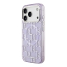 Karl Lagerfeld для iPhone 17 Pro Max чехол IML KL Monogram Metal camera Hard Purple (MagSafe)