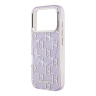 Karl Lagerfeld для iPhone 17 Pro Max чехол IML KL Monogram Metal camera Hard Purple (MagSafe)