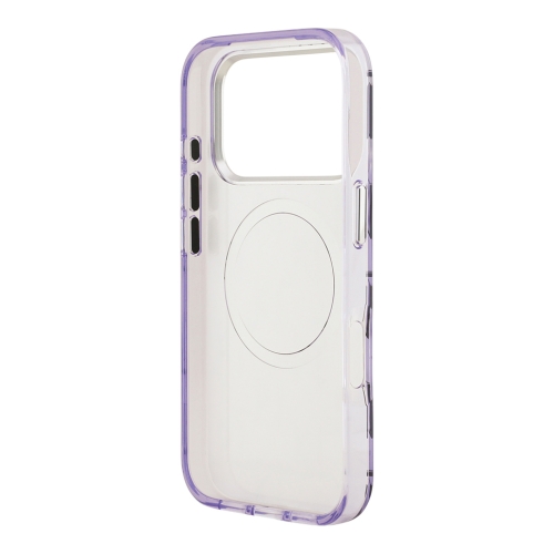 Karl Lagerfeld для iPhone 17 Pro Max чехол IML KL Monogram Metal camera Hard Purple (MagSafe)