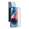 Защитное стекло Nillkin 2-in-1 Screen protector +Camera lens для iPhone 14, черная рамка