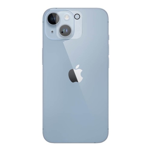 Защитное стекло Nillkin 2-in-1 Screen protector +Camera lens для iPhone 14, черная рамка