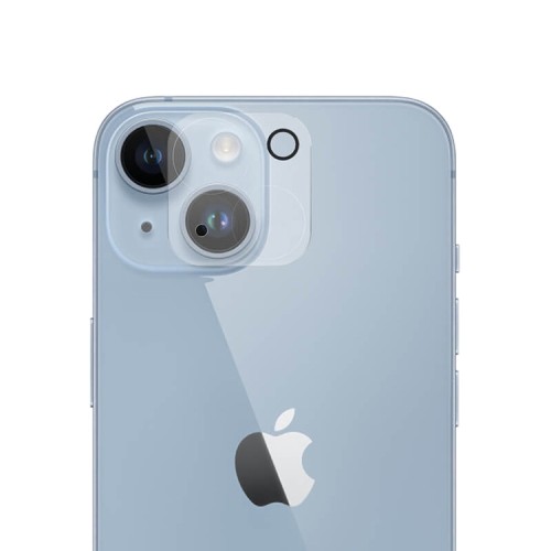 Защитное стекло Nillkin 2-in-1 Screen protector +Camera lens для iPhone 14, черная рамка