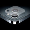 Защитное стекло Nillkin 2-in-1 Screen protector +Camera lens для iPhone 14, черная рамка
