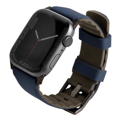 Ремешок Uniq Linus Airosoft silicone для Apple Watch 49-46-45-44 мм, синий