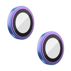 BLUEO Camera lens Armor metal для камеры iPhone 14 | 14 Plus, Colorful (2 шт +installer)