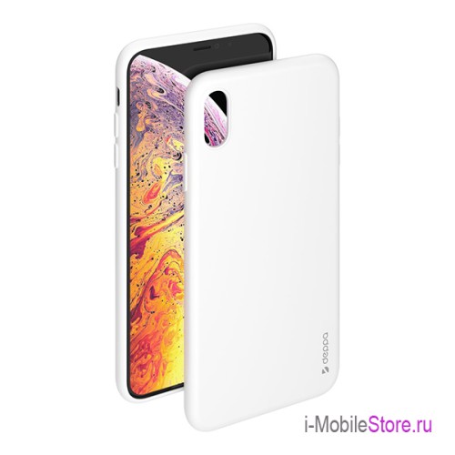 Чехол Deppa Gel Color Case для iPhone XS Max, белый