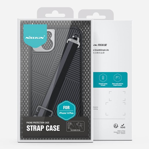 Чехол Nillkin Strap для iPhone 14 Plus, черный