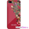 Чехол Kenzo Exotic Hard для iPhone 5s SE, красный