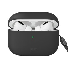 Чехол Uniq LINO Liquid silicone для AirPods Pro 2, серый