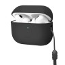 Чехол Uniq LINO Liquid silicone для AirPods Pro 2, серый
