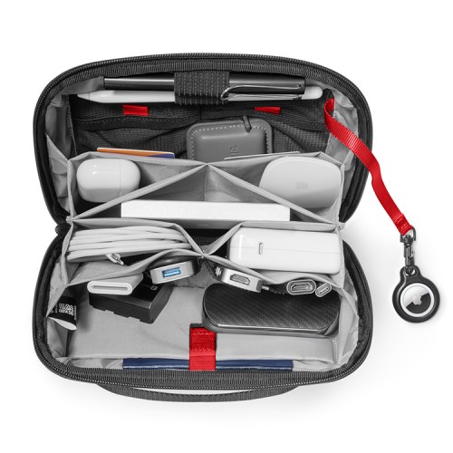 Сумка Tomtoc Accordion Accessory Pouch A01 для аксессуаров, черная