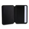 Karl Lagerfeld магнитный бумажник-подставка Wallet MagSafe Cardslot Stand Saffiano Monogram Plate loogo Silver