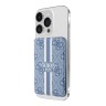 Guess картхолдер для iPhone Wallet Cardslot MagSafe PU 4G Stripes Blue