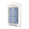 Guess картхолдер для iPhone Wallet Cardslot MagSafe PU 4G Stripes Blue