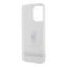 U.S. Polo для iPhone 15 Pro чехол PC/TPU Double Horse logo Tricolor stripes Hard Transparent