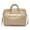 Guess для ноутбуков 15"/16" сумка PU Grained leather Bag 4G metal logo with Zipper Light Gold