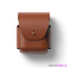 Чехол Elago Genuine Leather case для AirPods, коричневый
