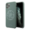 Чехол Guess Silicone collection 4G logo для iPhone 11 Pro, зеленый