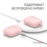 Чехол Elago Silicone Hang case для AirPods Pro, розовый