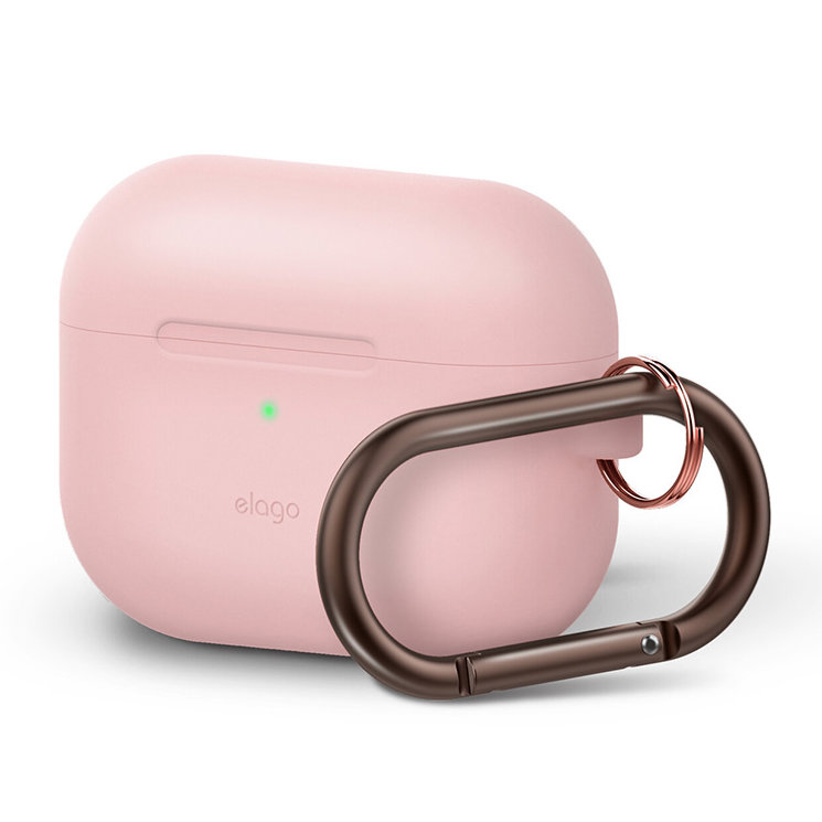 Чехол Elago Silicone Hang case для AirPods Pro, розовый