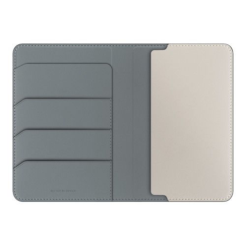 Uniq обложка на паспорт Belmont RFID-blocking passport holder Lichen/Ivory