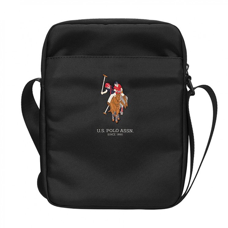 Сумка U.S. Polo Assn. Tablet bag Double horse для планшета до 10", черная