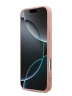 Guess для iPhone 17 Pro чехол Fixed Glitters 4G Big metal logo Hard Pink
