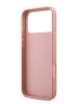 Guess для iPhone 17 Pro чехол Fixed Glitters 4G Big metal logo Hard Pink