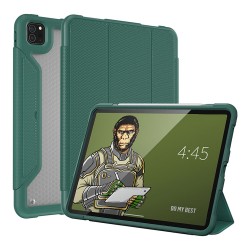 Чехол BlueO Resistance Folio для iPad Pro 12.9 (2020/21) с отсеком для стилуса, зеленый