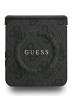 Guess для Galaxy Z Flip7 чехол PU 4G Classic metal logo Hard Black (MagSafe)