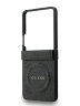 Guess для Galaxy Z Flip7 чехол PU 4G Classic metal logo Hard Black (MagSafe)