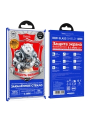 HOCO стекло для iPhone Air, Bear Shield series full screen HD tempered glass Black