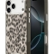 Karl Lagerfeld для iPhone 17 Pro Max чехол IML Leopard Metal camera Hard Brown (MagSafe)