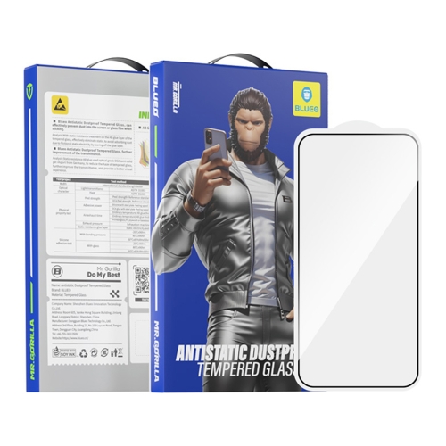 BlueO стекло для Galaxy S26 Ultra, Silk Full cover Anti-Static Black