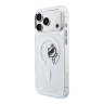 Karl Lagerfeld для iPhone 17 Pro чехол IML Sketch Choupette прозрачный (MagSafe)